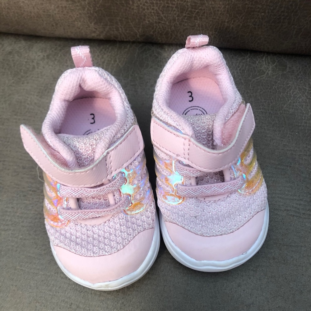 Size 3 toddler girl tennis shoes